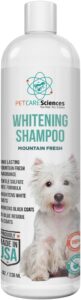 petcare sciences best dog whitening shampoo