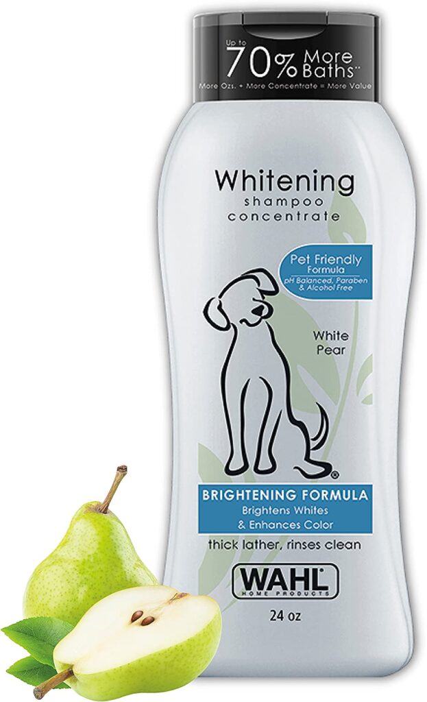 wahl whitening shamoo for dogs