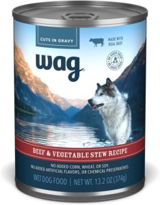 wag wet dog food