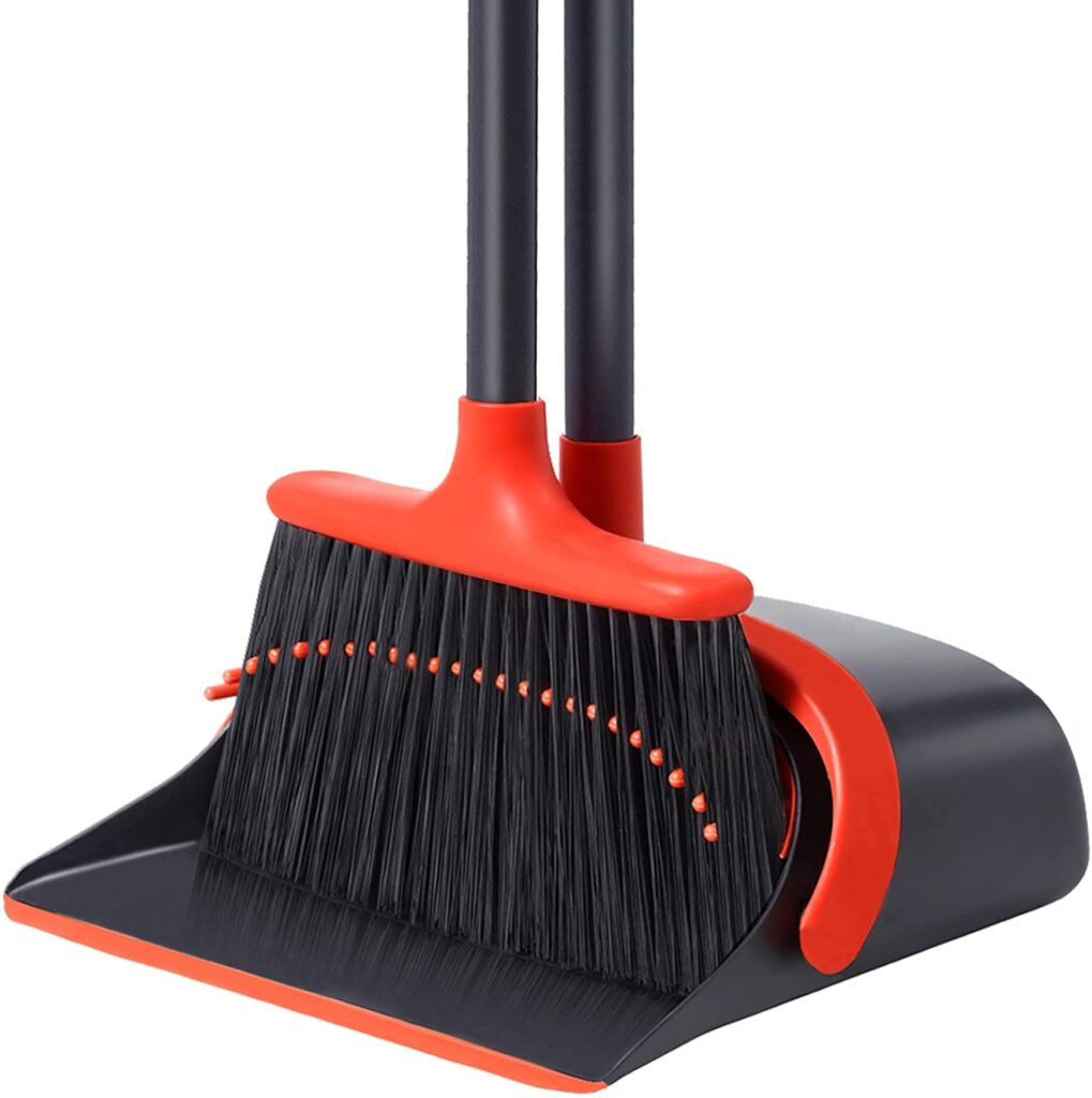 broom and dustpan